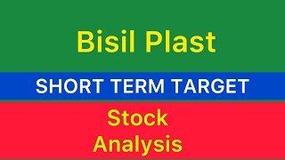 BISIL PLAST LTD STOCK TARGET 🟠 BISIL PLAST STOCK NEWS  BISIL PLAST STOCK ANALYSIS CRASH 071124 [upl. by Dweck]