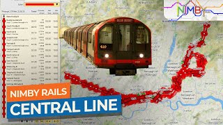 NIMBY Rails Recreating the Central Line｜Drawyah [upl. by Collyer]