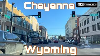 Cheyenne WY  Wyomings Windy Capital City  Drive Thru [upl. by Whitcomb]