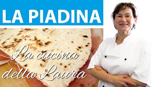 la piadina romagnola tradizionale  La cucina della Laura [upl. by Bebe473]