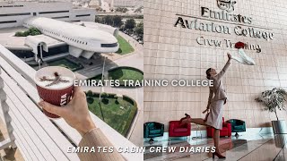 Emirates Cabin Crew  Training College  December Roster  VLOG [upl. by Aehtorod980]