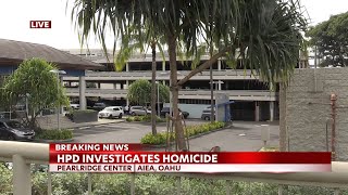 Homicide investigation opened after reported shooting near Pearlridge Center [upl. by Seleta92]