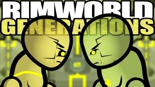 Beginning the ArchoWar on a Journey Through Time  Rimworld Generations II [upl. by Gerhardine]