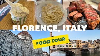 Food tour Florence Italy travel [upl. by Gruchot]