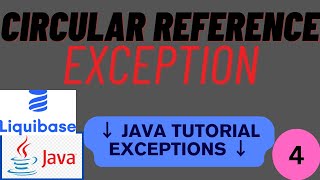 Circular Reference Exception with Liquibase  Liquibase  Common Exceptions spring boot [upl. by Naloc]