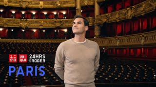 Ep1 Center Court at the Palais Garnier  24 Hours with Roger Paris Edition  UNIQLO [upl. by Ytsihc63]