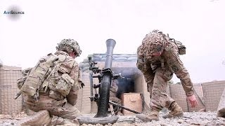 US Army Fire Barrage of Mortars on Taliban Insurgents [upl. by Bunder834]