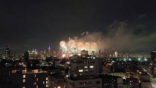 NYC Fireworks 2022 [upl. by Coucher]