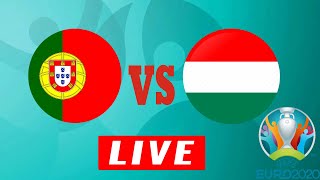 Hungary vs PortugaI 6152021 LIVE STREAM EURO 2020  EA SPORTS FIFA [upl. by Eselahc]