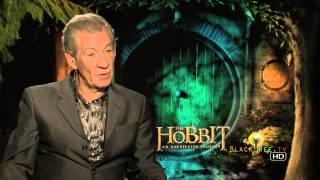 Ian McKellan talks about working on The Hobbit amp Acting Challenges [upl. by Mellette851]