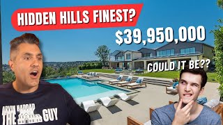 Living in Hidden Hills  Home For Sale  25079 Jim Bridger Rd  39950000 [upl. by Mellicent]