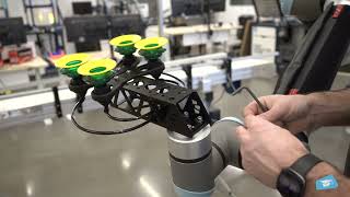 Robotiq Palletizing Solution  How to install PowerPick gripper [upl. by Ulrick597]