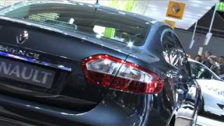 Renault Fluence Megane Sedan  Frankfurt iaa 2009 [upl. by Tompkins]