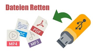 gelöschte Dateien retten  USBStick  SDKarte  wiederherstellen  Bilder  Dokumente [upl. by Akinas]