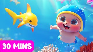 Baby Shark 🌈🦈 Doo Doo Doo Dance Cartoon  Best Pals Kids Songs amp Nursery Rhymes [upl. by Shedd167]