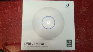 Ubiquiti Networks UAPACPRO Unboxing  Unifi Wireless AC 1750Mbps Enterprise Grade Access Point [upl. by Durtschi98]