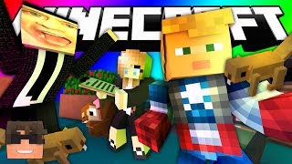 Minecraft Do Not Laugh  MAKE AN OLD LADY SWEAR SkyDoesMinecraft Do Not Laugh Challenge [upl. by Kitti]