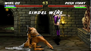 Mortal Kombat 3  Beating Motaro and Shao Kahn [upl. by Seerdi]