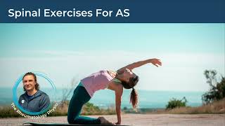 Spinal Exercises For Ankylosing Spondylitis  INCLUDING FUSED SPINE  Webinar [upl. by Lehcnom]