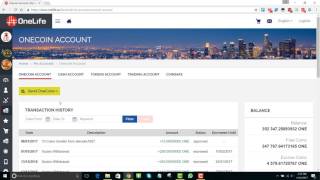 How To Transfer OneCoins From One Account To Another [upl. by Paco88]