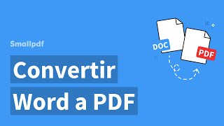 Cómo convertir Word a PDF con Smallpdf [upl. by Inacana]