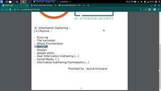 دورة اختبار الاختراق OSCP  Information Gathering  Netcraft [upl. by Amsden129]