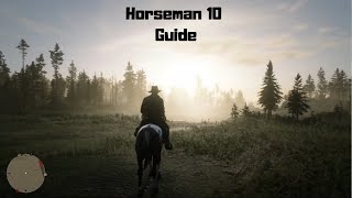 Red Dead Redemption 2  Horseman 10 Guide [upl. by Maclaine514]