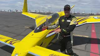 Kyle Fowler Go EZ Aerobatics Long EZ aircraft Crash Fire Rescue Extraction Briefing Video 2023 [upl. by Nevarc]