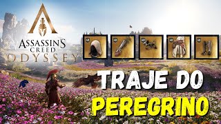 Assassins Creed Odyssey  Como obter o Traje do Peregrino Pilgrim Set [upl. by Airres565]