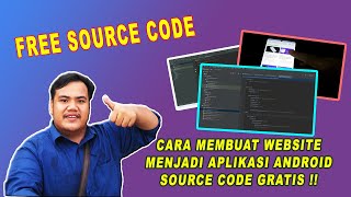 membuat website menjadi aplikasi android di android studio [upl. by Enid]