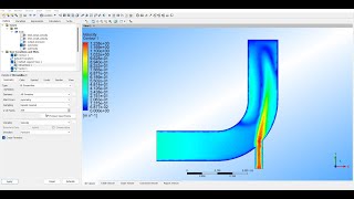 Part 2 Fluid Flow and Heat Transfer in a Mixing Elbow ansysfluent mixing cfd iitstudents ansys [upl. by Jala]