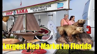 Largest Flea Market in Florida  Webster Flea Market [upl. by Eceinaj]