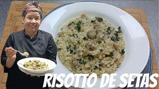 Risotto de Champiñones 🍄  Prepara y disfruta esta gran receta [upl. by Anawt]