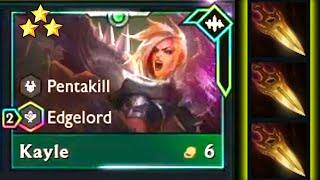 How Strong is the New quotPENTAKILLquot 3 Star Kayle ⭐⭐⭐ [upl. by Eixid]