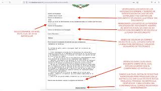 Ratificación de Matrícula [upl. by Strander]