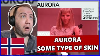 AURORA  Some Type of Skin Live Performance  Utlendings Reaksjon 🇳🇴 Norway REACTION [upl. by Romina]