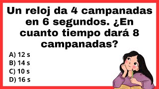 ✅👉3 Problemas de Razonamiento ✅¿Podrás Resolverlos [upl. by Adnilak255]