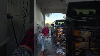 diesel or gas whats better for a truck silverado trucks chevy carwashing missmejeans [upl. by Latouche]