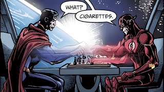 Flash Beats Superman In Chess [upl. by Lubin]