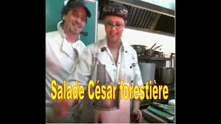 Salade César forestière [upl. by Parrie]