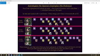 Astrologian ReopenerBurst Window Guide  FFXIV Endwalker  How to Maximize DPS [upl. by Aerbma]