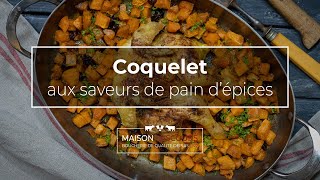 Coquelet aux saveurs de pain dépices  Recette [upl. by Alis]