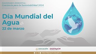 Calendario Ambiental Conciencia para la Sostenibilidad 2024 Día Mundial del Agua [upl. by Kevan73]