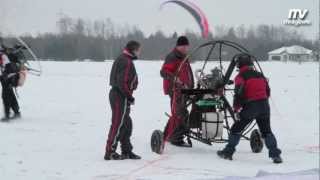 WINTER MASURIA PARAMOTOR CUP  PISZ 2013 [upl. by Ahsyia]