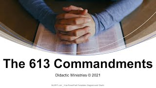 The 613 Commandments  Part 19 Deut 229  Deut 2324 [upl. by Ollopa223]