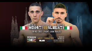 PetrosyanMania Febbraio 2020 Mattia Alberti VS Nicolas Novati [upl. by Ansaev]