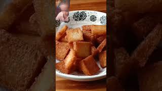 Tasty desert Bread recipviralshort food [upl. by Arej]