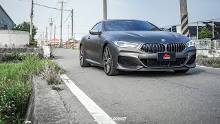 BMW G15 M850i Coupe Fi EXHAUST SOUND Acceleration Driveby Revs [upl. by Lark]