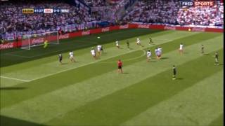 Gareth Bale scores free kick against England UEFA Euro 2016 [upl. by Attenhoj]