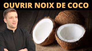 Comment manger une NOIX DE COCO [upl. by Stucker]